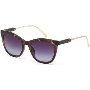 Brown Black Cateye Fashion Sunglasses 5